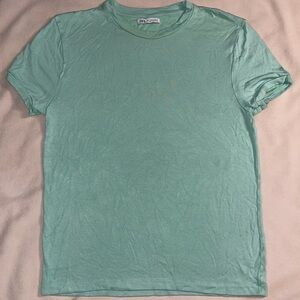 Zara‎ Mint Green Short Sleeve Tee